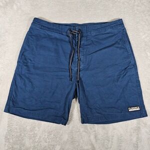 Florence Marine X Shorts Mens 31 Navy Blue Day Sail Ripstop Walkshorts Stretch
